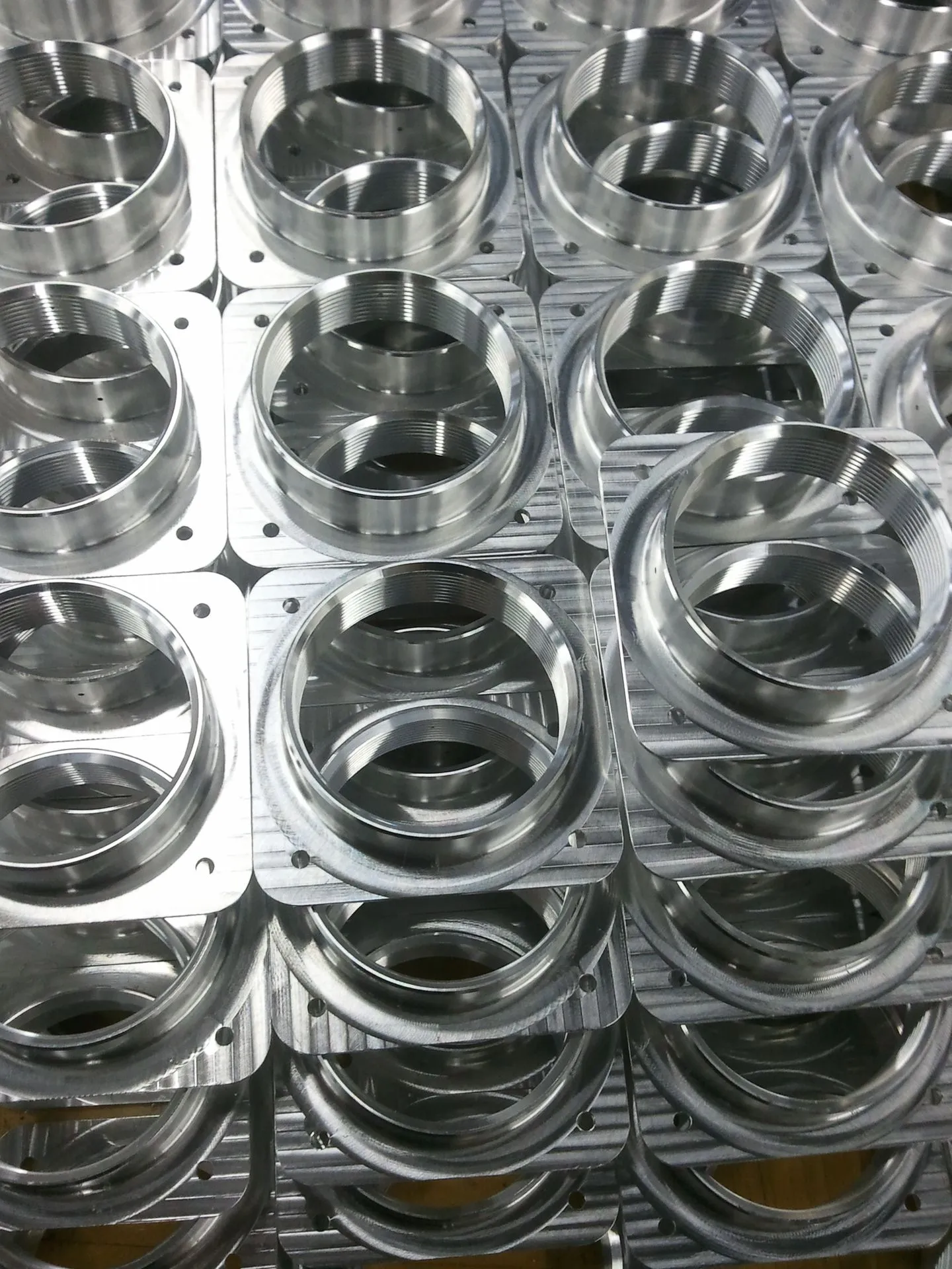 One-off machined aerospace prototype with complex pocketing and thin-wall features.